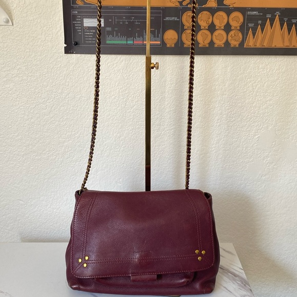 Jerome Dreyfuss Bordeaux Lulu Bag